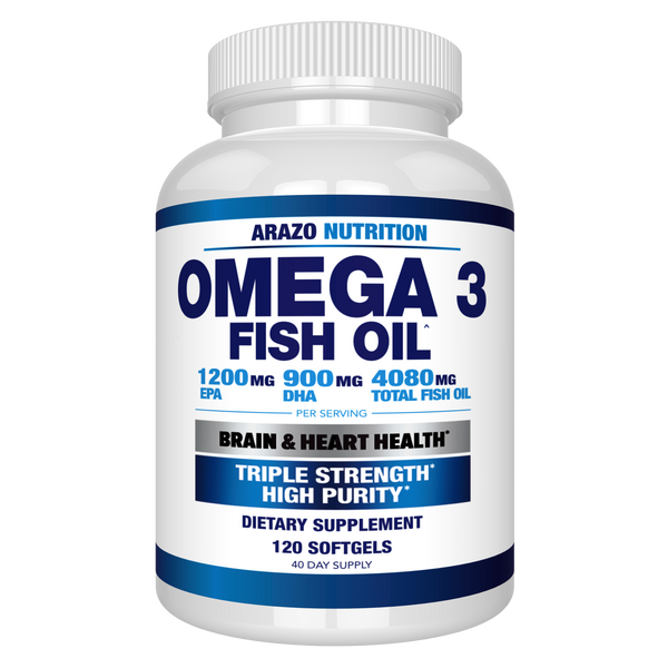 Omega 3 Fish Oil Arazo Nutrition