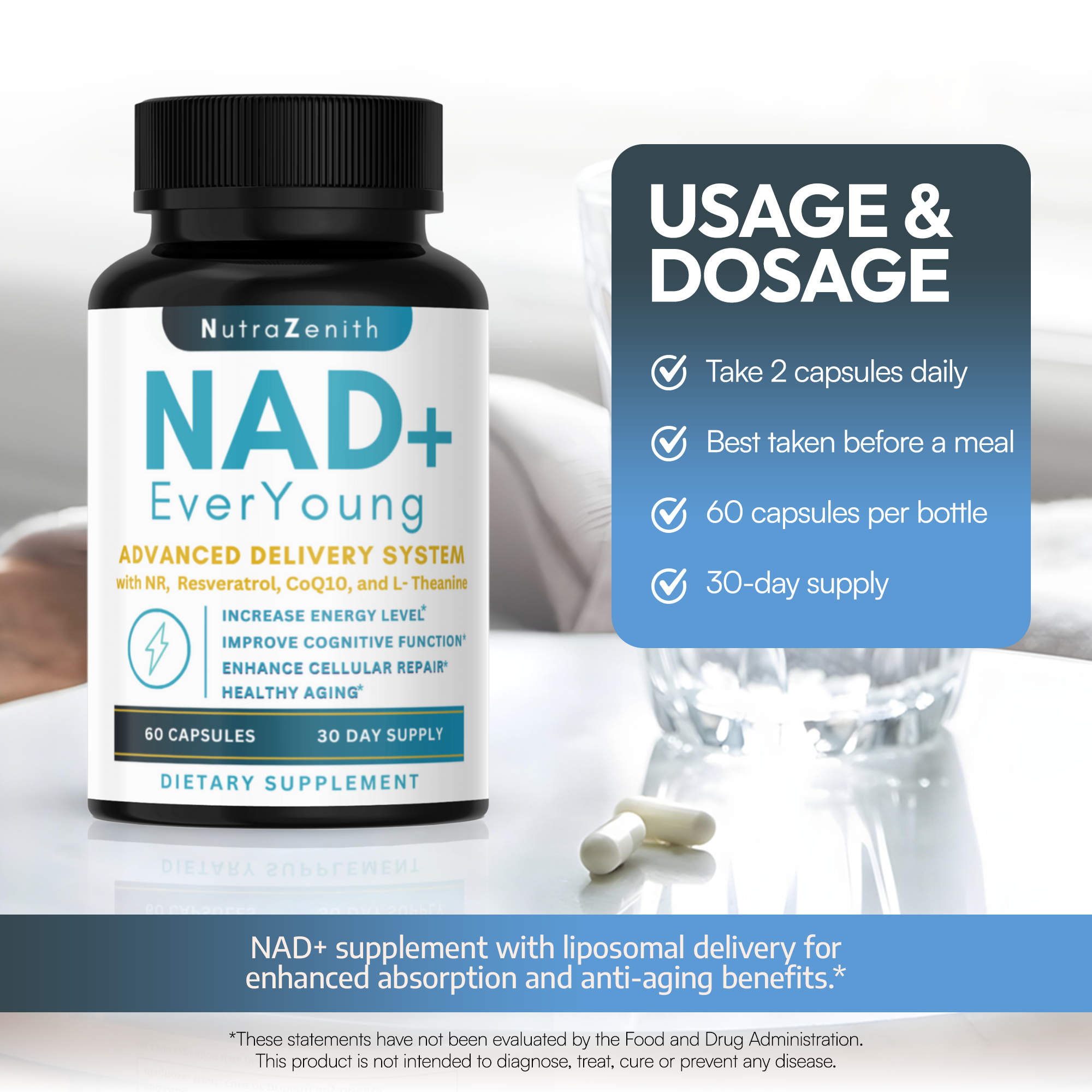 NutraZenith - NAD+ EverYoung