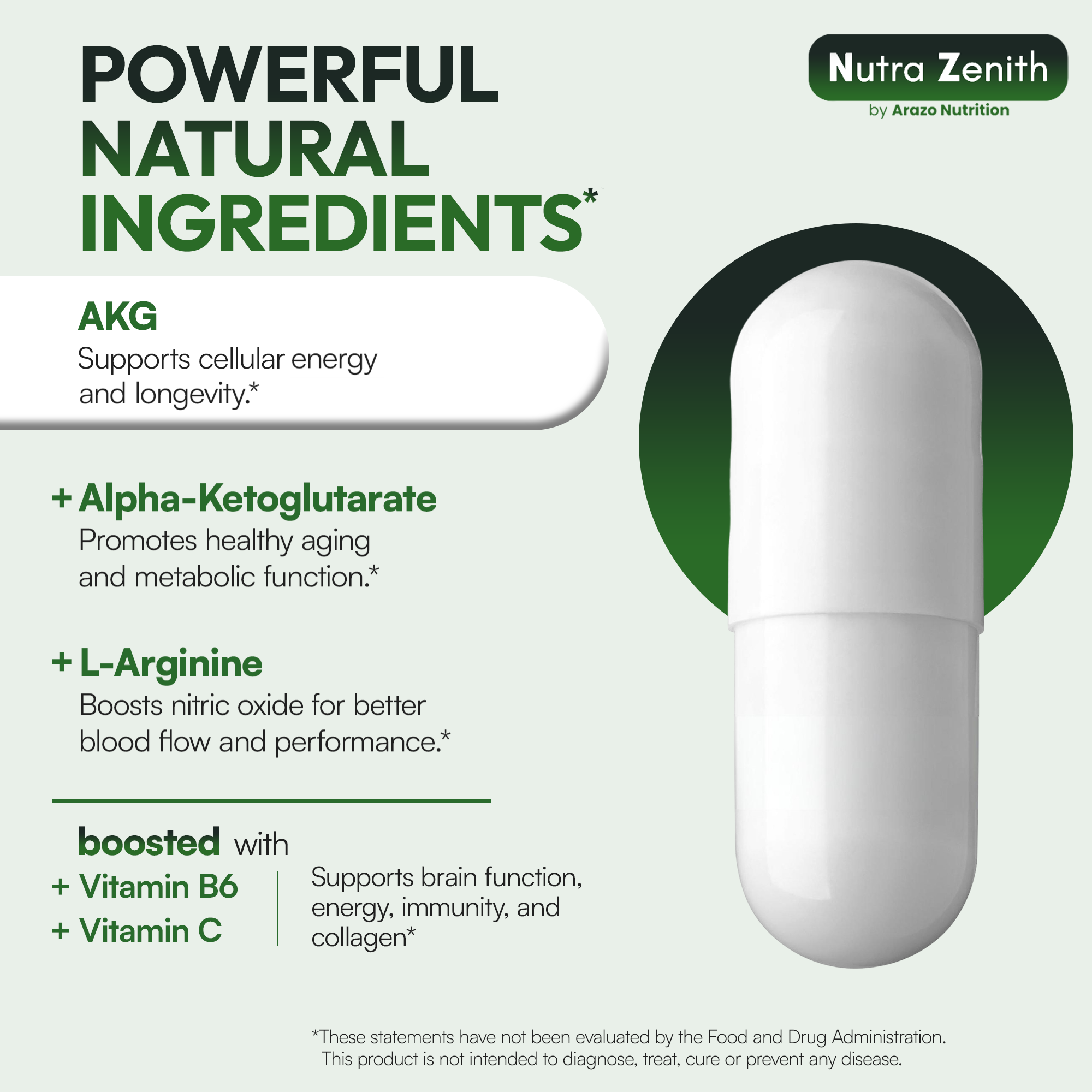 NutraZenith - AKG Vitalis