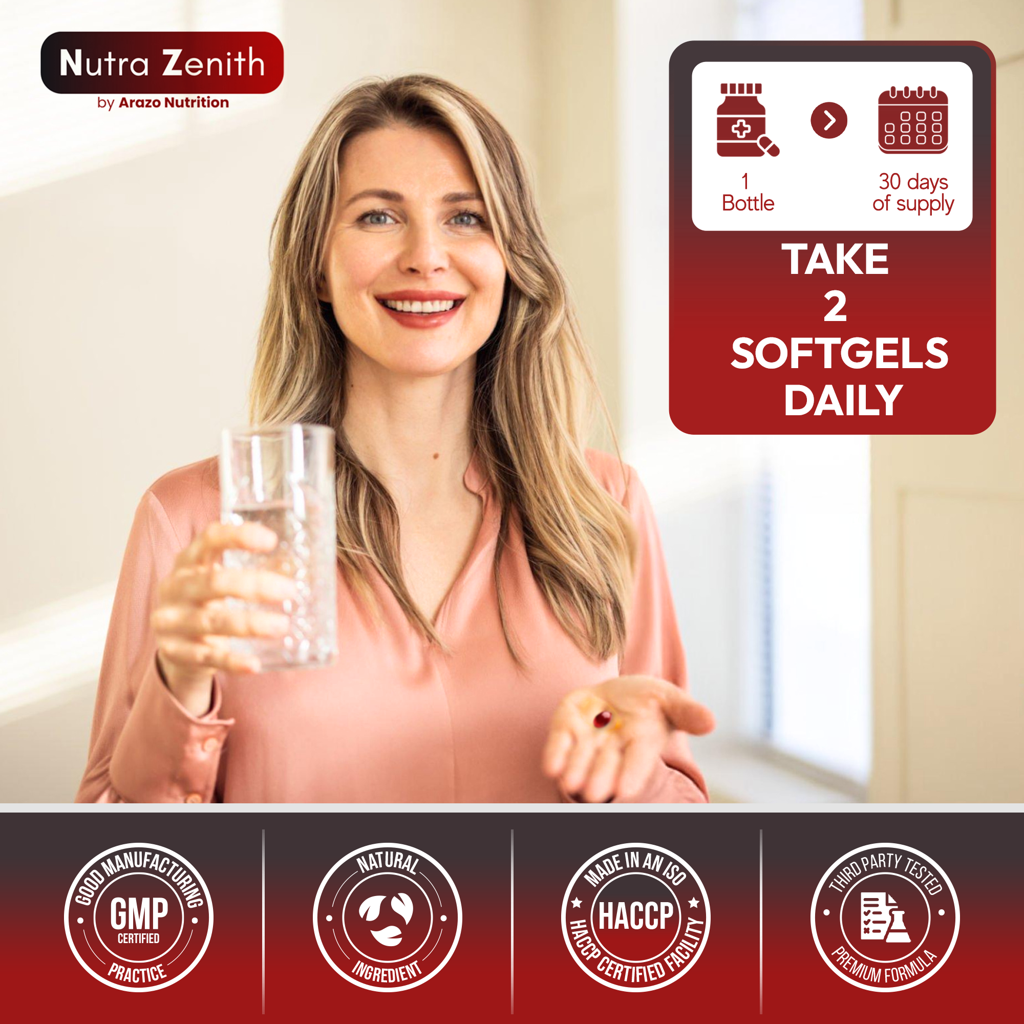 NutraZenith - Astaxanthin VitaRadiance