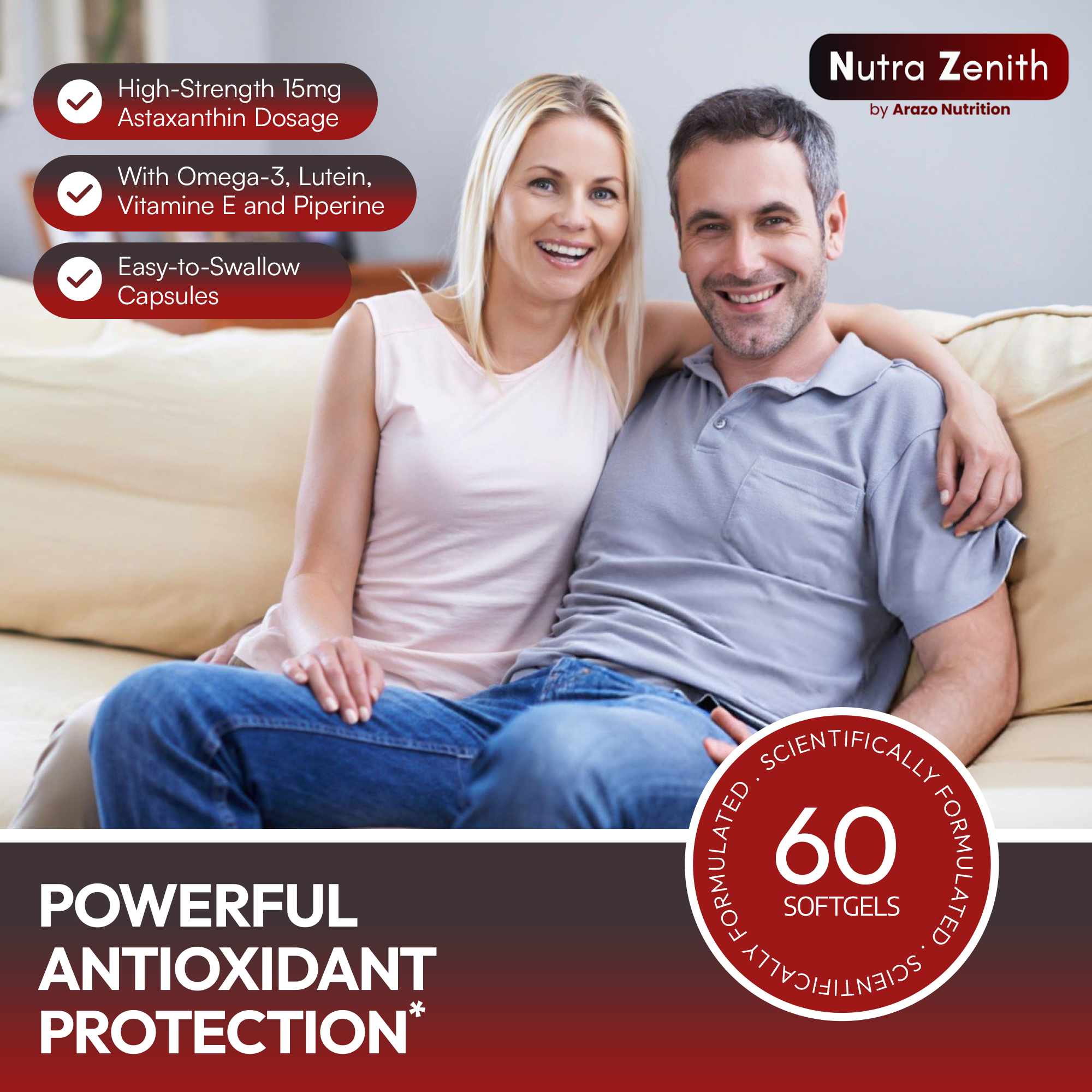 NutraZenith - Astaxanthin VitaRadiance