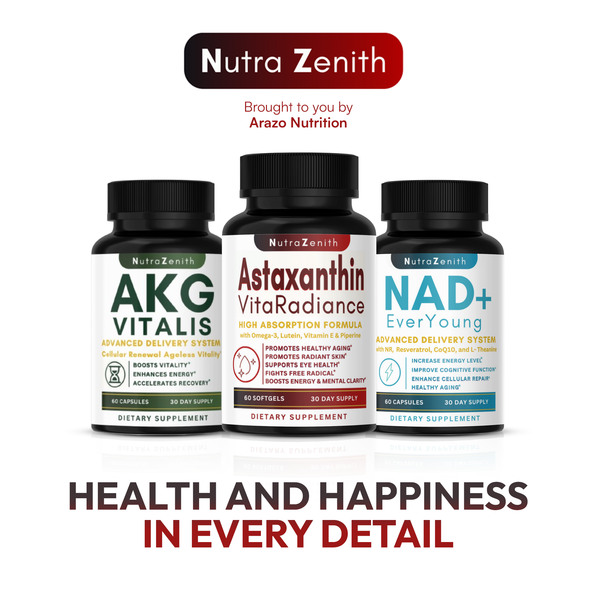 NutraZenith - Astaxanthin VitaRadiance