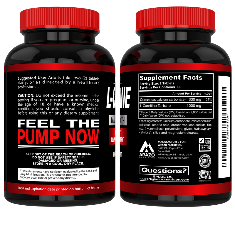 L-Carnitine - Arazo Nutrition L-Carnitine - Arazo Nutrition