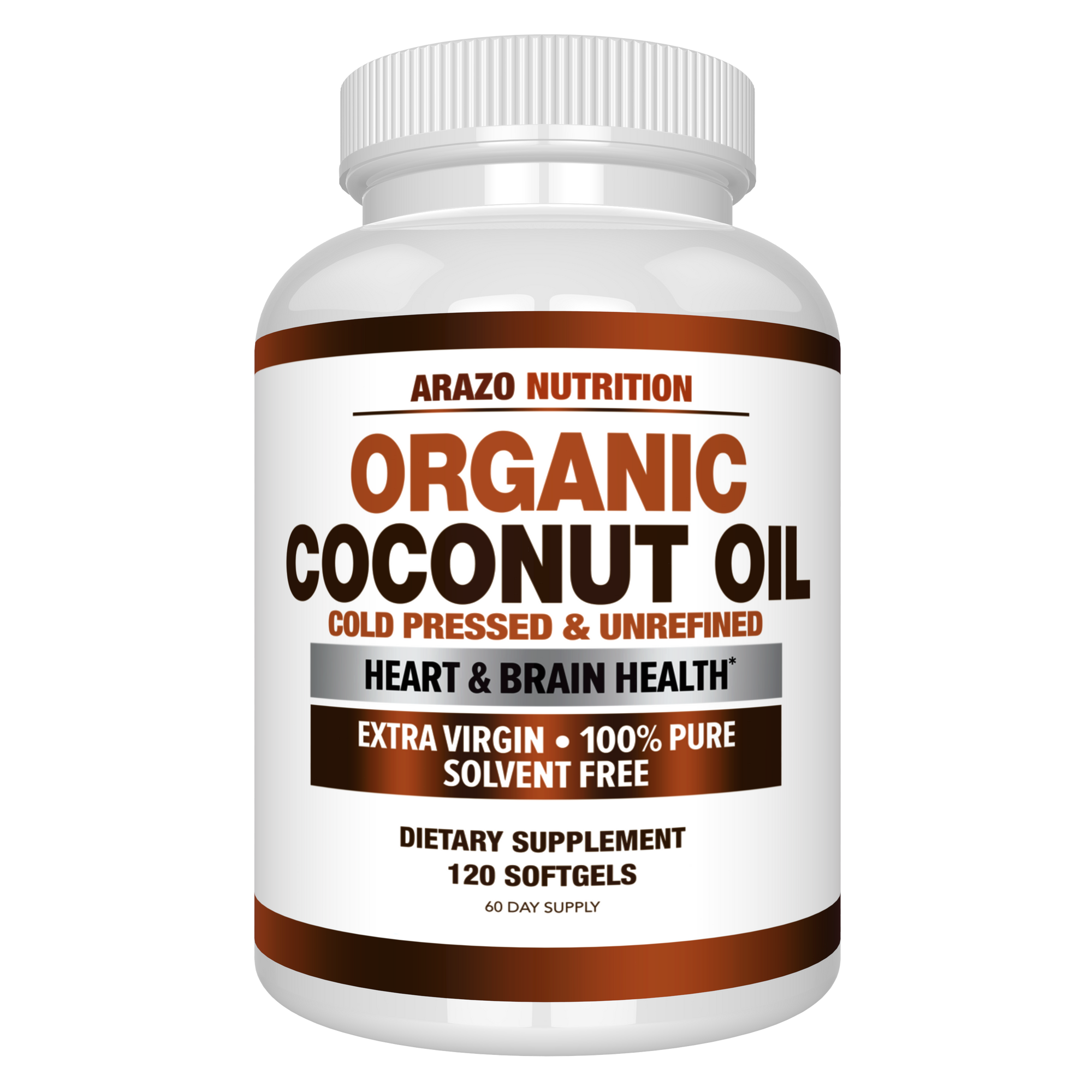 Organic Coconut Oil Arazo Nutrition