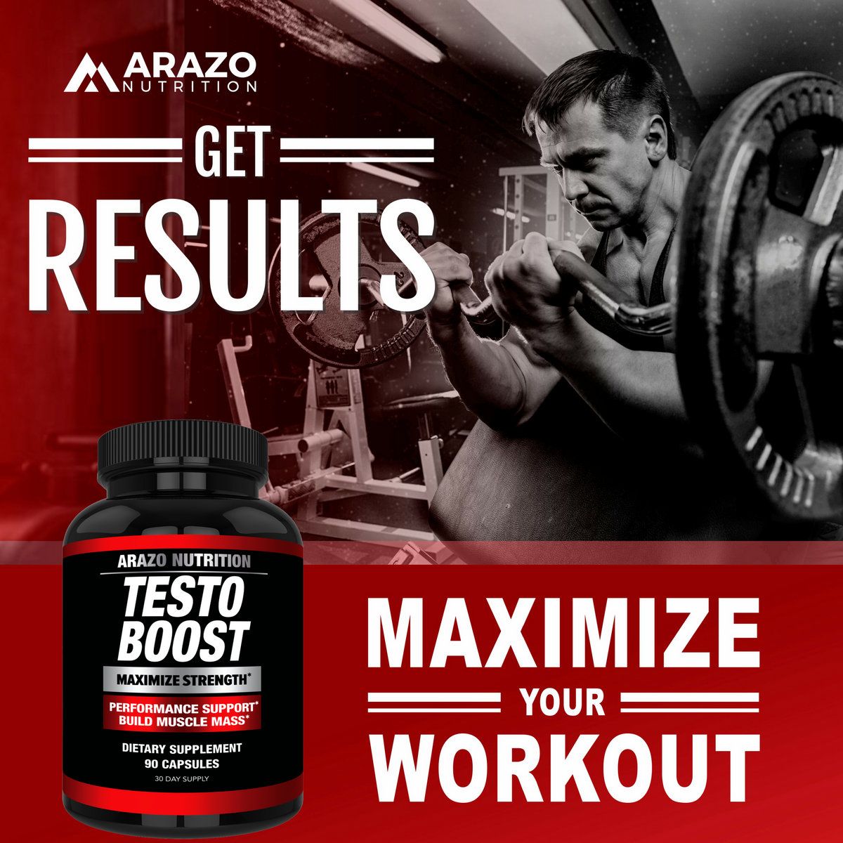 Testo Boost - Arazo Nutrition