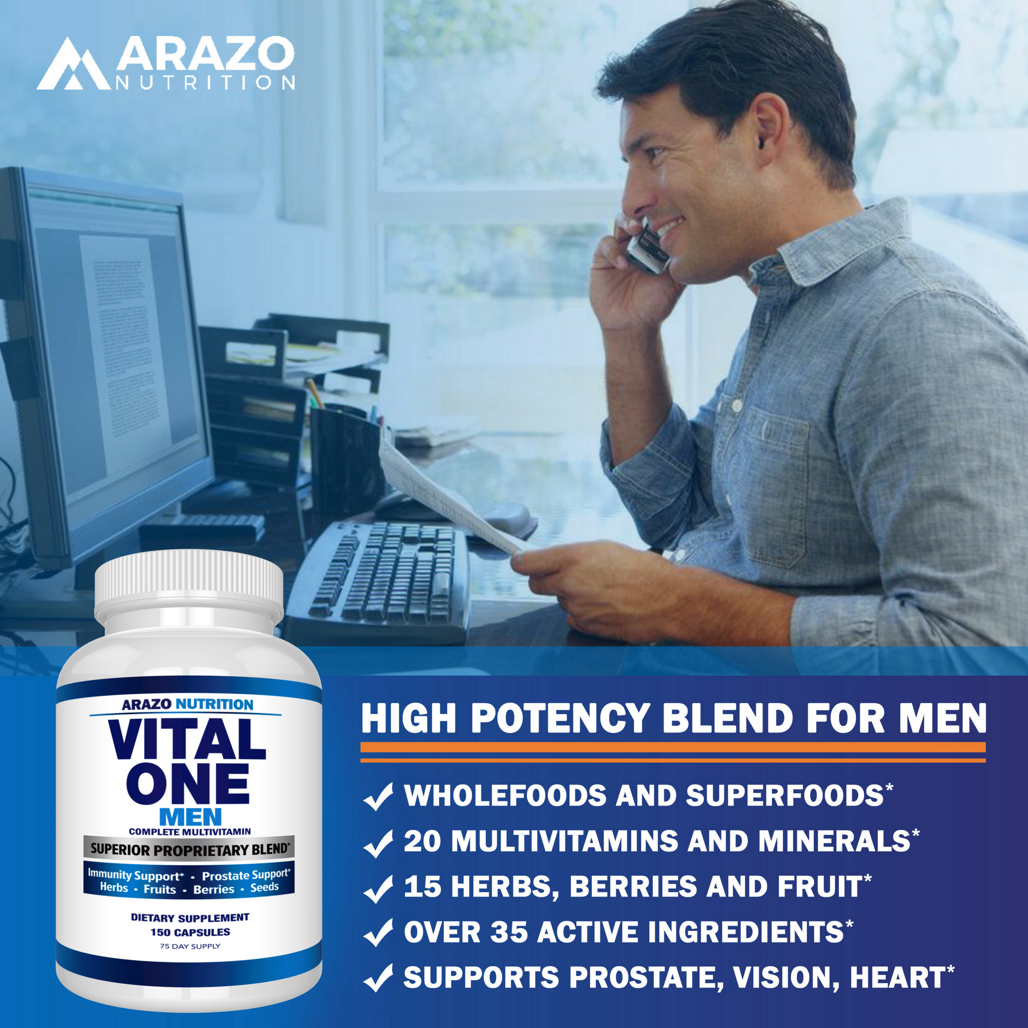 VITAL ONE Men's Multivitamin