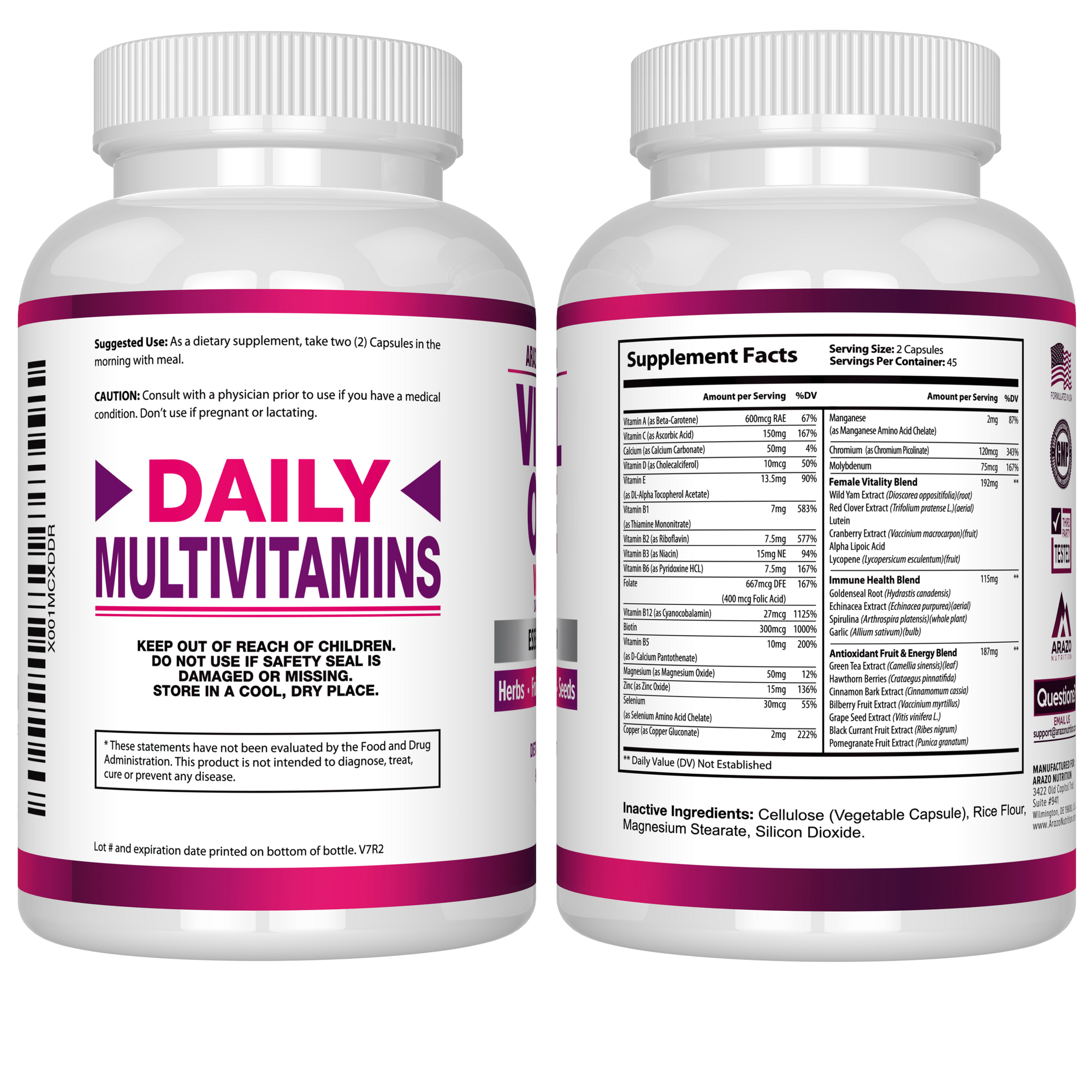 VITAL ONE Women's Multivitamin